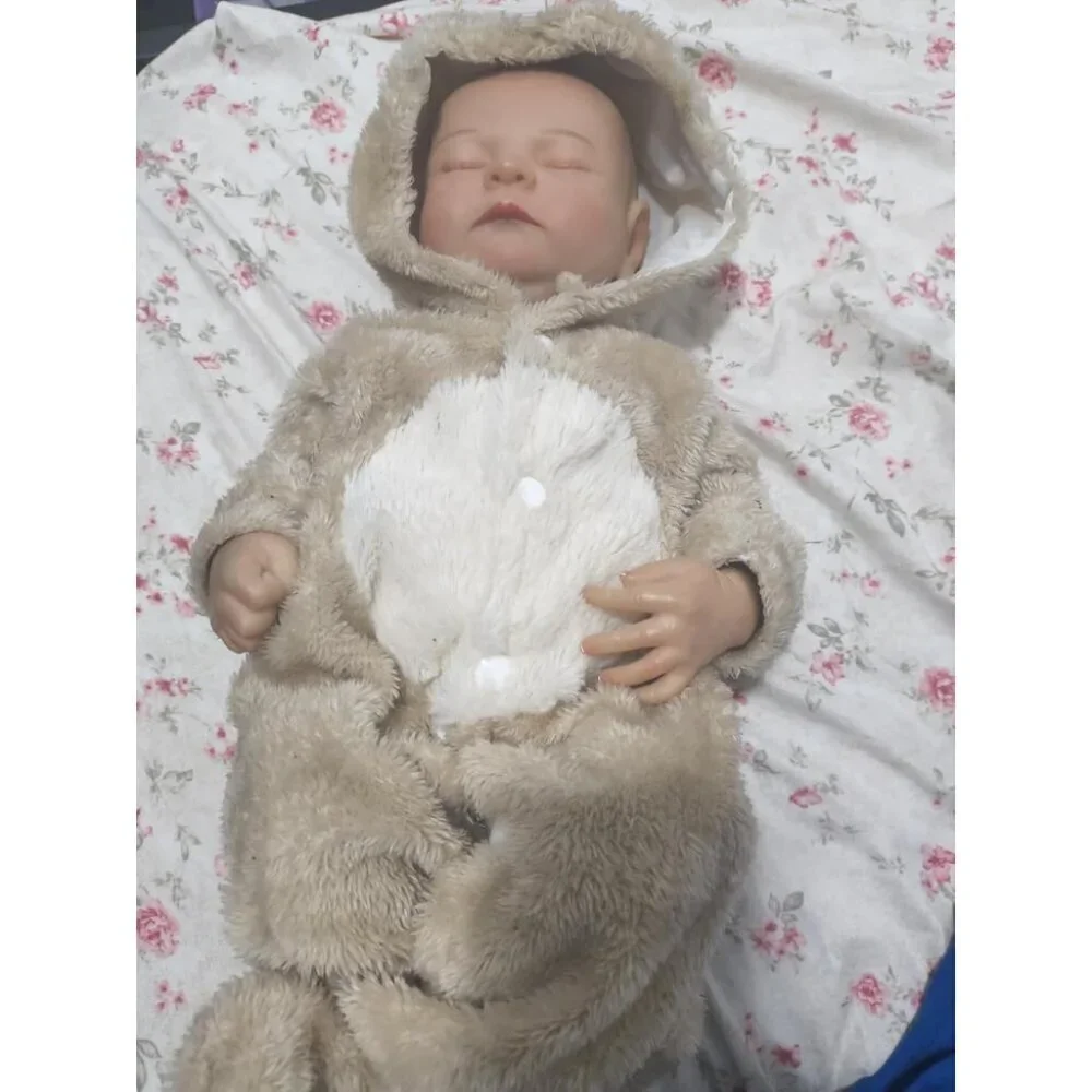🆕20Inch Realistic Full Body Soft Vinyl Reborn Baby Boy With Toy Accessories